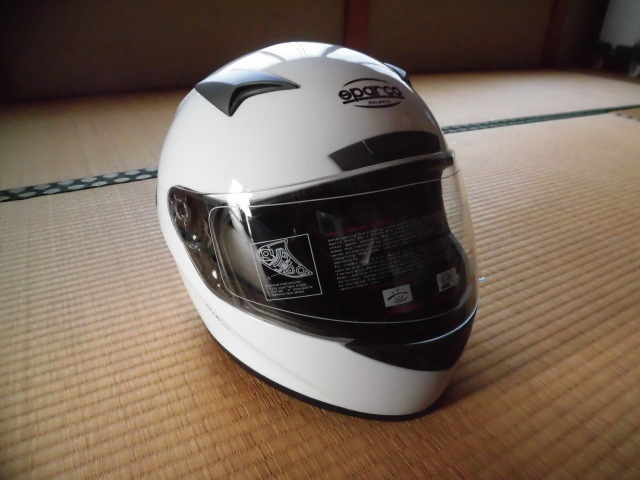 SPARCO/スパルコ レーシングヘルメット4輪車用 CLUB X-1を購入しました。: ミラバン 奮闘記録
