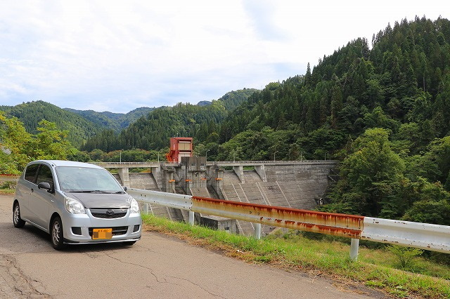 L275vミラバンで遠部ダム 久吉ダム 浅瀬石川ダムをめぐり 八甲田のまんじゅうふかしまで出かけてきました ミラバン 奮闘記録